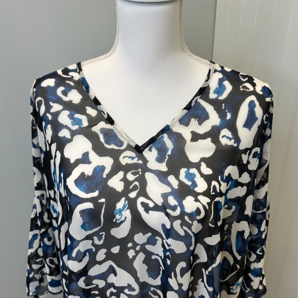 Show me your MUMU Cheetah print tunic loose fit top size XSmall - Picture 4 of 9